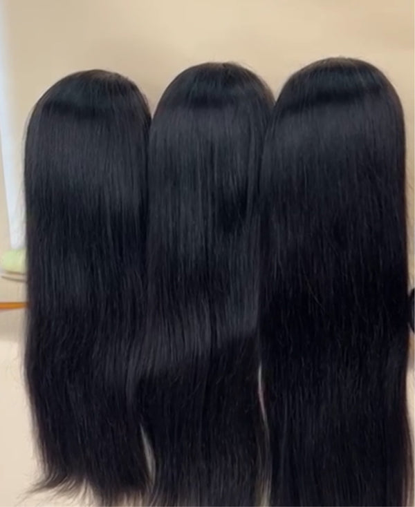 13x6 frontal 28” straight wig